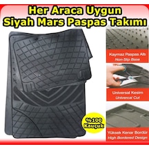 Toyota Corolla Uyumlu Mars Kauçuk Siyah Paspas Seti 554400814