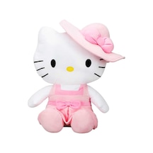 Hello Kitty Şapkalı Peluş Beyaz