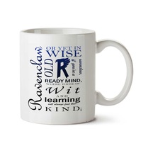 Hp R Ravenclaw İki Tarafı Baskılı Kupa Bardak Çok Renkli