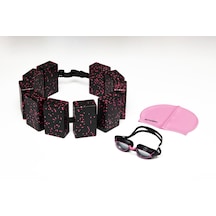 Actifoam 3'lü Yetişkin Yüzme Kemeri Set Pembe