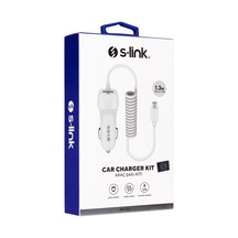 S-link Swapp Sw-c535 1 Usb + Micro Usb 12-24v 3.1a Kablolu Araç Şarj Cihazı
