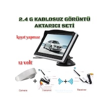 5 İnç Monitör+tepe Kamera +wifi Görüntü Aktarıcı Seti 12 Volt