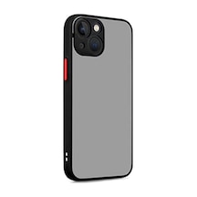 Apple iPhone Uyumlu  13 Uyumlu Kılıf Montreal Silikon Kapak - Siyah