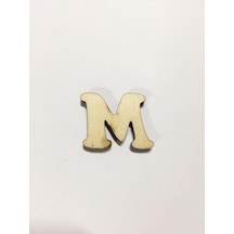 2.5 Cm Ahşap Harf ve Rakamlar - M