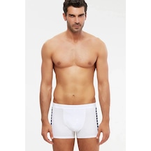 Kom Contra Erkek Short Boxer Beyaz