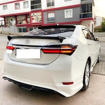 Toyota Corolla Custom Arka Tampon Eki 2013-2018