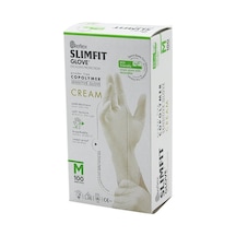 Reflex Slimfit Glove Kod-029 M Krem Pudrasız Muayene Eldiven 100lü Bx40