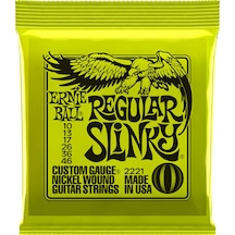 Ernie Ball 2221 Nickel Regular Slinky Takım Tel Elektro Gitar Te