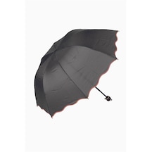 Marlux Siyah Mini Puantiye Kadın Şemsiye M21Mar301R003-Siyah
