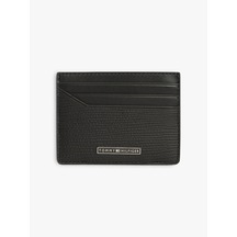 Tommy Hilfiger Th Busıness Saffıano Cc Holder Erkek Siyah Cüzdan - Am0am14787