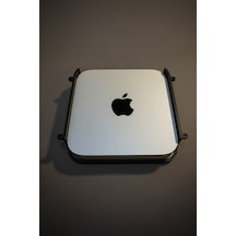 Mac Mini M1 Ve M2 Masa Sabitleme Aparatı Siyah