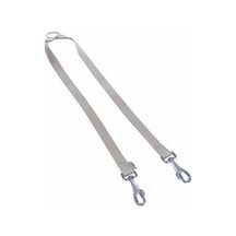 Dokuma Emniyet Kemerli İkili Köpek Gezdirme Tasma Aparatı Haki 2,5x70-70 Cm