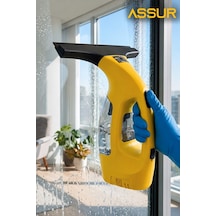 Assur Şarjlı Cam Silme Temizleme Makinesi Spreyli Ve Vakumlu 200 Ml Kapasiteli-3273