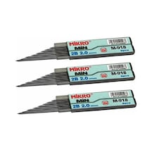 Mikro Kalem Ucu 2.0mm 2b Mikro 2b Kalem Ucu 2mm Siyah 3 Adet