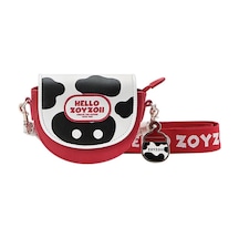 Zoy Zoii Zoyzoii Milk Cow Çapraz Askılı Omuz Çantası Beyaz Beyaz