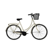 BİSAN PARADISE KADIN ŞEHİR BİSİKLETİ 54CM V 28 JANT KREM GRİ