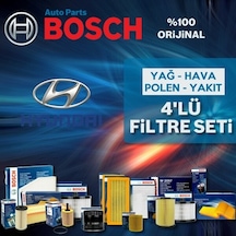 Hyundai Tucson 2.0 Crdi Bosch  Filtre Bakım Seti 2005-2009 (495584621)