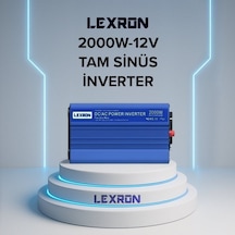 Lexron 12 V 2000 Watt Tam Sinüs İnverter