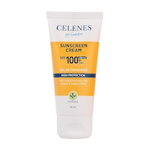 Celenes Herbal Spf 100 Suya Dayanıklı Güneş Kremi 50 Ml Sku: Smg8690010419811 Açık Bej