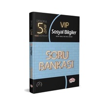 5.Sınıf Sosyal Bilgiler Soru Bankası Vip - Editör Yayınevi