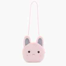 Peluş Trend Kids Bear Cat Crossbody Çanta - Pembe