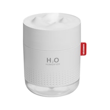 Youtek Beyaz 500ml Usb Ofis Ev Humidifikatörü - Sürekli/aralıklı Buhar, 36db Sessiz, Otomatik Kapanma, Gece Lambı