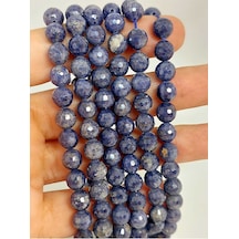 Bileklik Boy Safir Taşı Faset Kesim Yarım Dizi 7mm 45508 18cm Uzunluğundadır Çok Renkli