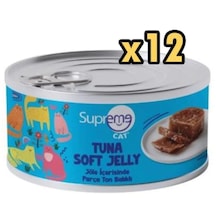 Supreme Cat Supreme Cat Parça Etli Ton Balikli Yas Kedi Mamasi 85 Gr X 12 Adet