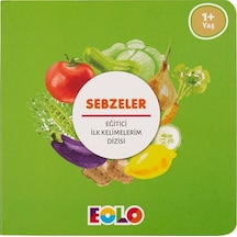 +1 Yaş Ilk Kelimelerim Dizisi Sebzeler Eolo Yayınları