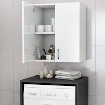 Makina Üstü Dolap, Banyo Dolabı, Çamaşır Dolabı, Havlu Dolabı - Beyaz Diğer