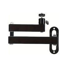 Xuweiwei Siyah 13.78inç Kollu Katlanır Projektör Braketi 360 Dönüş 4kg Taşıma