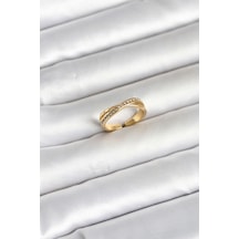 316l Çelik Gold Renk Zirkon Taşlı Kadın Yüzük - Özel Seri Bzs000000000228 Altın 316l Çelik Gold Renk Zirkon Taşlı Kadın Yüzük - Özel Seri Bzs000000000228 Altın