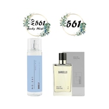 561 Erkek Parfüm Fresh 50 Ml Edp + No 561 Erkek Body Mist Vücut Spreyi 210 Ml Parfüm Seti Aromatik
