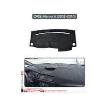 Opel Meriva A 2003-2010 Torpido Koruma Halısı Gri Kenar