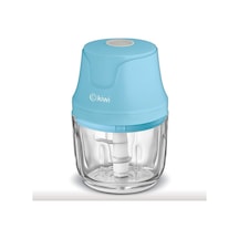 Kiwi KC-8204 3 Bıçaklı Şarjlı Cam Hazneli Gıda Doğrayıcı