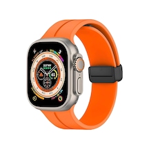 Mıknatıslı Kordon Serisi Için 42 44 45 46 49 Mm Uyumlu Spor Kayış