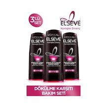 Elseve Komple Direnç Dökülme Karşıtı Saç Bakım Kremi 3x390 ML