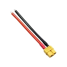 Xt60 Dişi Konektör 10 Cm Silikon Kablolu