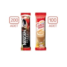 Nescafe  Classic Hazır Kahve 200 x 2 G + Coffee Mate Kahve Kreması 100 x 5 G