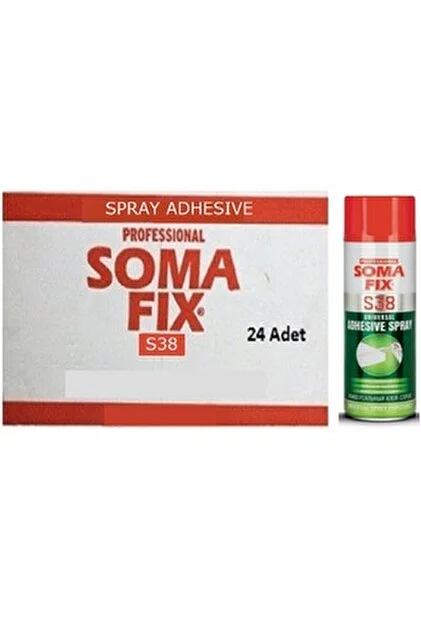 Somafix 24 Adet Tekstil Sünger Yapıştırıcı Sprey 500ml