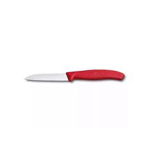 Victorinox 6.7401 8cm Kırmızı Düz Soyma Bıçağı