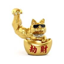 Polyester Şanslı Kedi Figürü Model 1