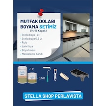 Stella Mutfak Dolabı Boyama Seti 14-18 Kapak Diğer