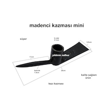 Madenci Kazması Kazı Kazması Çelik Kazma Mini Kazma