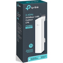Tp-lınk Cpe220, 300mbps, 2.4ghz Wifi, 12dbi Anten, 13km Menzil, Noktadan Noktaya, Dış Mekan, Access Point Cpe