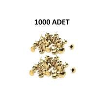 Raptiye Kabara Gold Sarı Renkli 1000 Adet