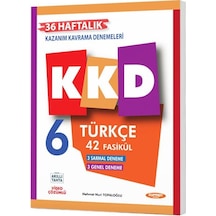 Kurmay 2026 6. Sınıf Türkçe Kazanım Kavrama Denemeleri Kkd 42 Fasikül Güncel Müfredat