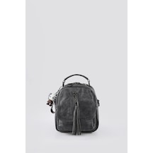 Ççs 17544 Kadın Omuz Ve Sırt Çantası Gri