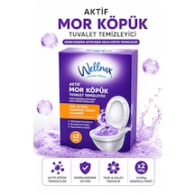 Wellnax Aktif Mor Köpük Tuvalet Temizleyici 2x100 G