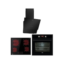 Teka HAK 627 BK - TBC 64010 - TVT 60.1 BK Siyah Ankastre Set